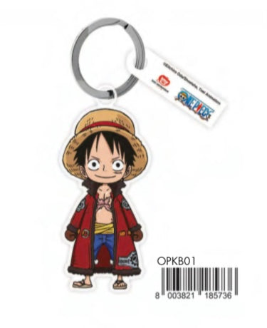 Anime One Piece portachiavi Dracule Mihawk Cross portachiavi