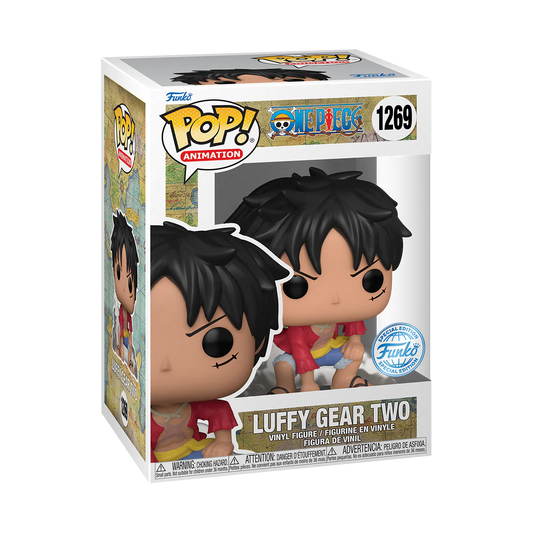 One Piece: Funko Pop! Animation - Luffy Gear Two - Special Edition - Chase + Regular