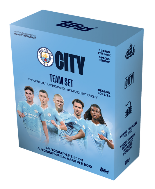 Topps® Manchester City FC Official Team Set 23/24