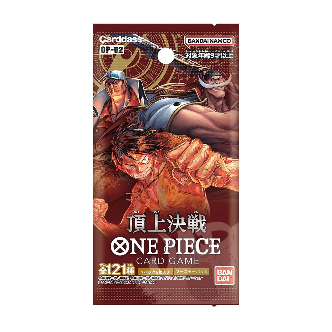 One Piece - Paramount War OP-02 ENG - 3 pacchetti