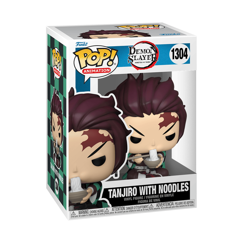 Demon Slayer: Funko Pop! Animation - Tanjiro With Noodles (Vinyl Figure 1304)