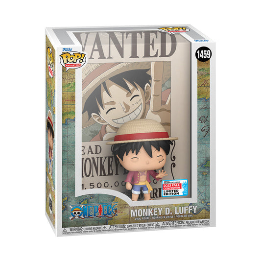 Animation POP! One Piece Vinyl Figure Luffy Wanted Poster - 1459