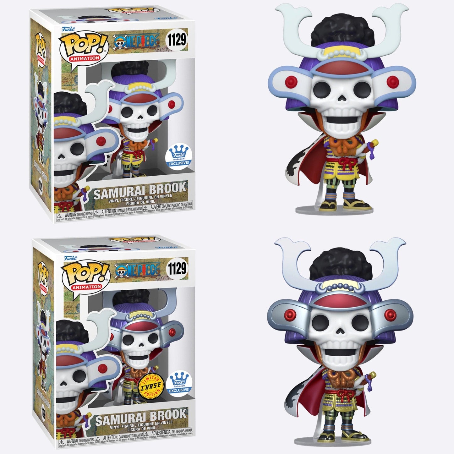 One Piece: Funko Pop! Animation - Samurai Brook CHASE