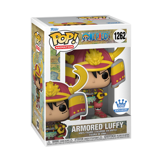 One Piece: Funko Pop! Animation - Armored Luffy - Funko Shop Exclusive