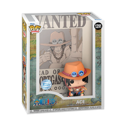 One Piece: Funko Pop! Animation - Ace (WANTED POSTER)