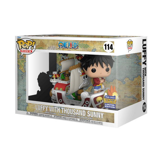 One Piece: Funko Pop! Animation - Luffy With Thousand Sunny