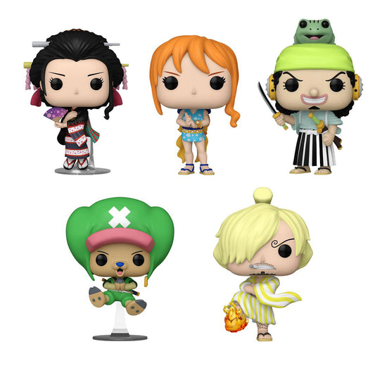 One Piece: Funko Pop! Animation - Bundle di 5 - (Wano)