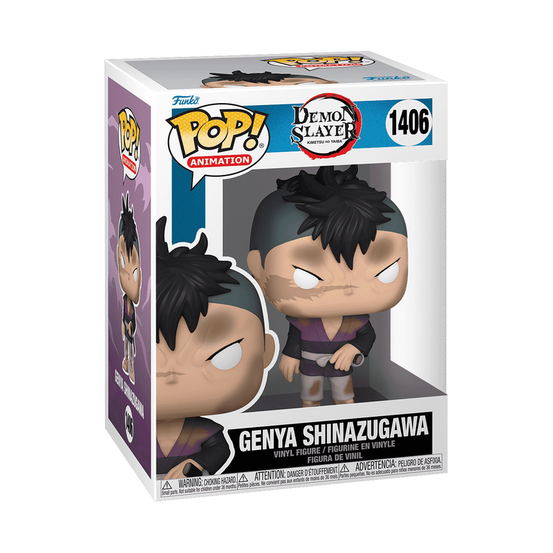 Demon Slayer: Funko Pop! Animation Genya Shinazugawa - (Vinyl Figure 1406)