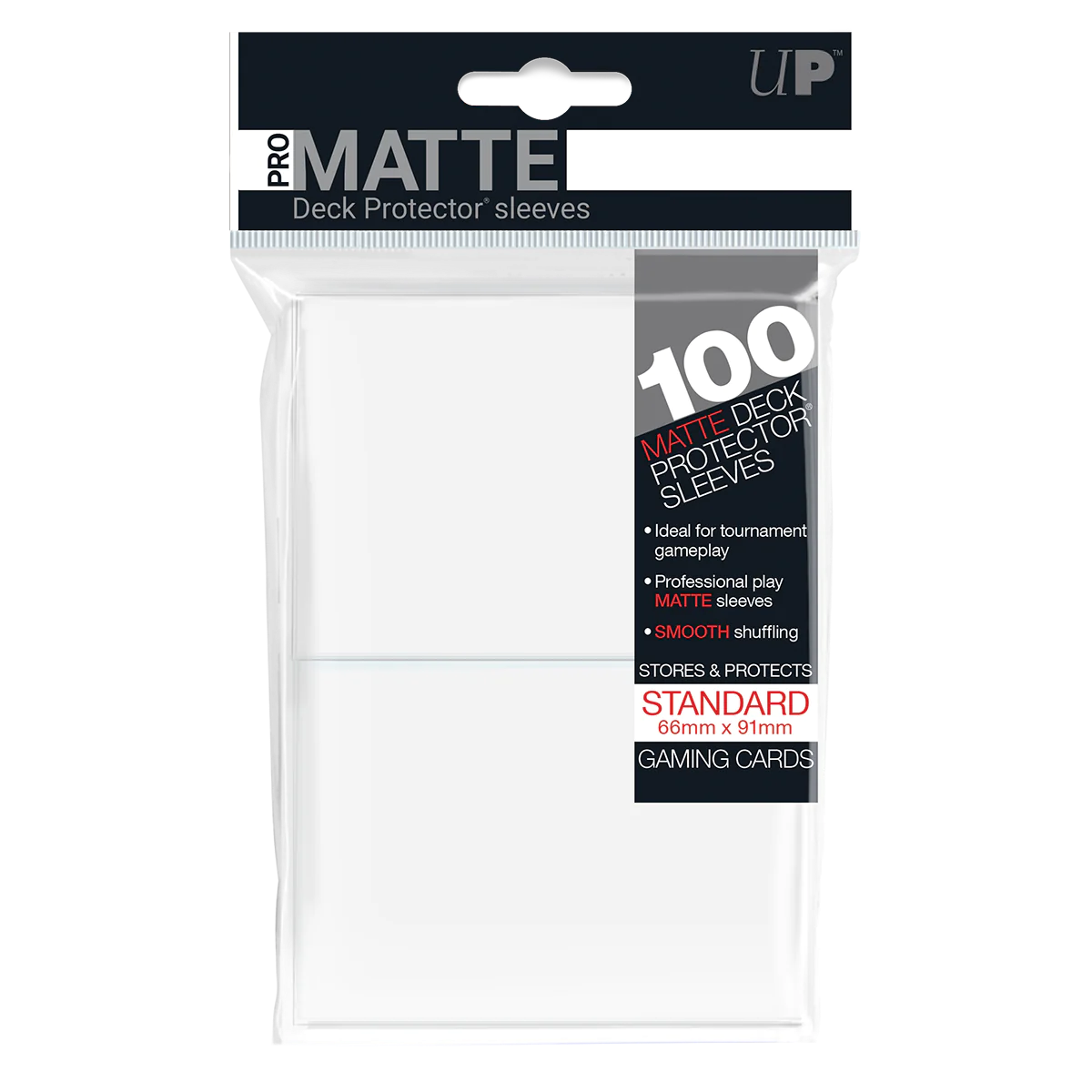 Standard - PRO-Matte - Matte White (100 Bustine) - Ultra Pro