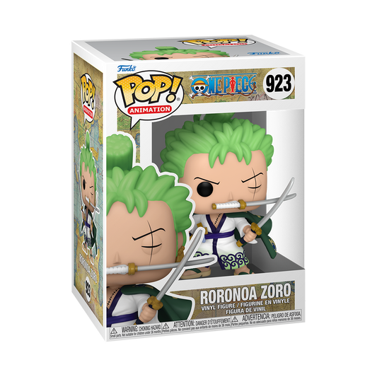 Animation POP! One Piece Vinyl Figure Roronoa Zoro 9cm!