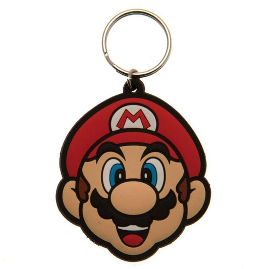 Nintendo: Super Mario - Mario Rubber Keychain (Portachiavi)
