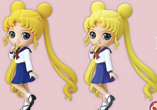 BANPRESTO - Q Posket Sailor Moon ETERNAL Figure  - Set di 2 Pezzi