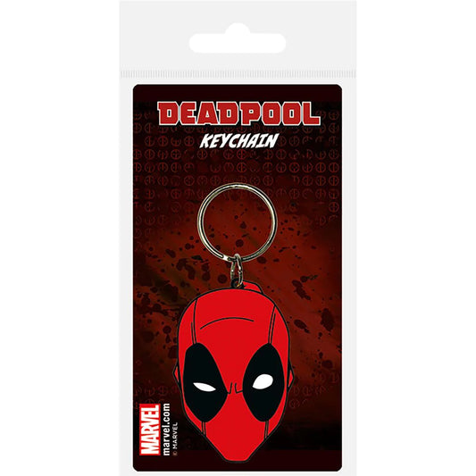 Marvel: Deadpool - Face Rubber Keychain (Portachiavi)