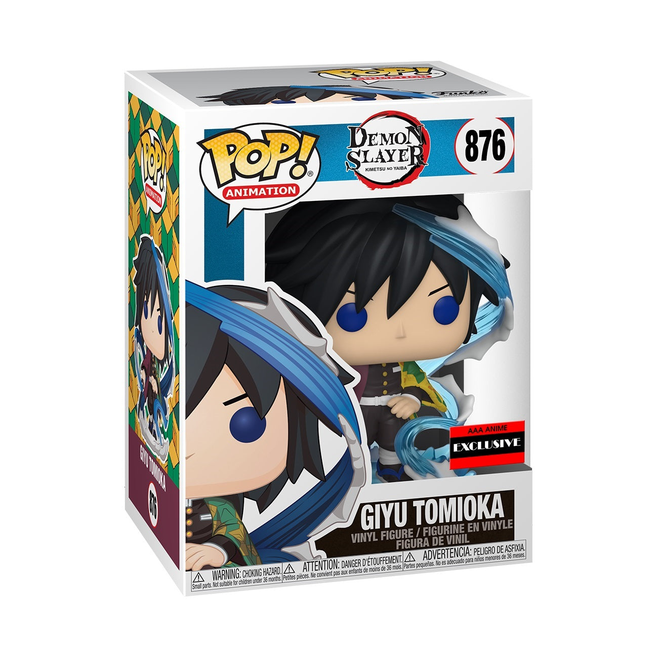 Demon Slayer Pop Vinyl Figure - Giyu Tomioka (AAA Anime Exclusive)