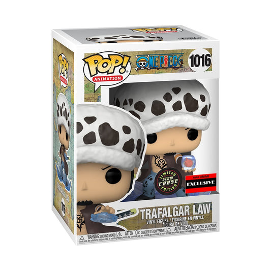 One Piece Pop Vinyl Figure - Trafalgar D. Water Law (Room) (AAA Anime Exclusive) - CHASE + REGULAR